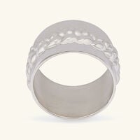 christofle babylone napkin ring silver plated