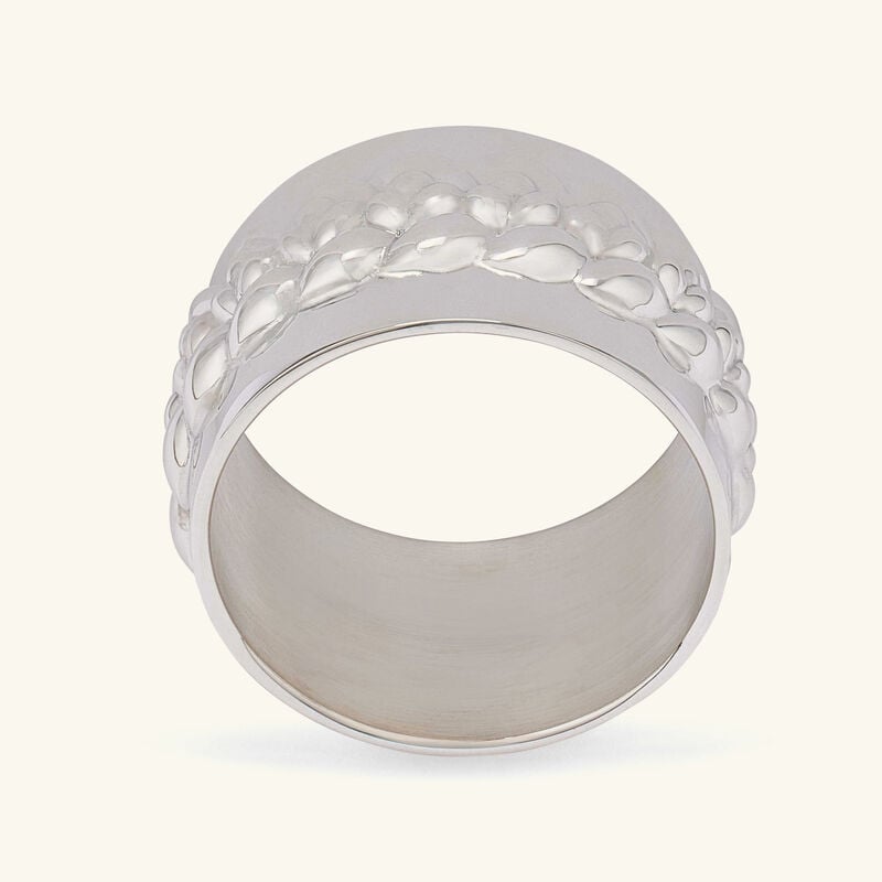 christofle babylone napkin ring silver plated