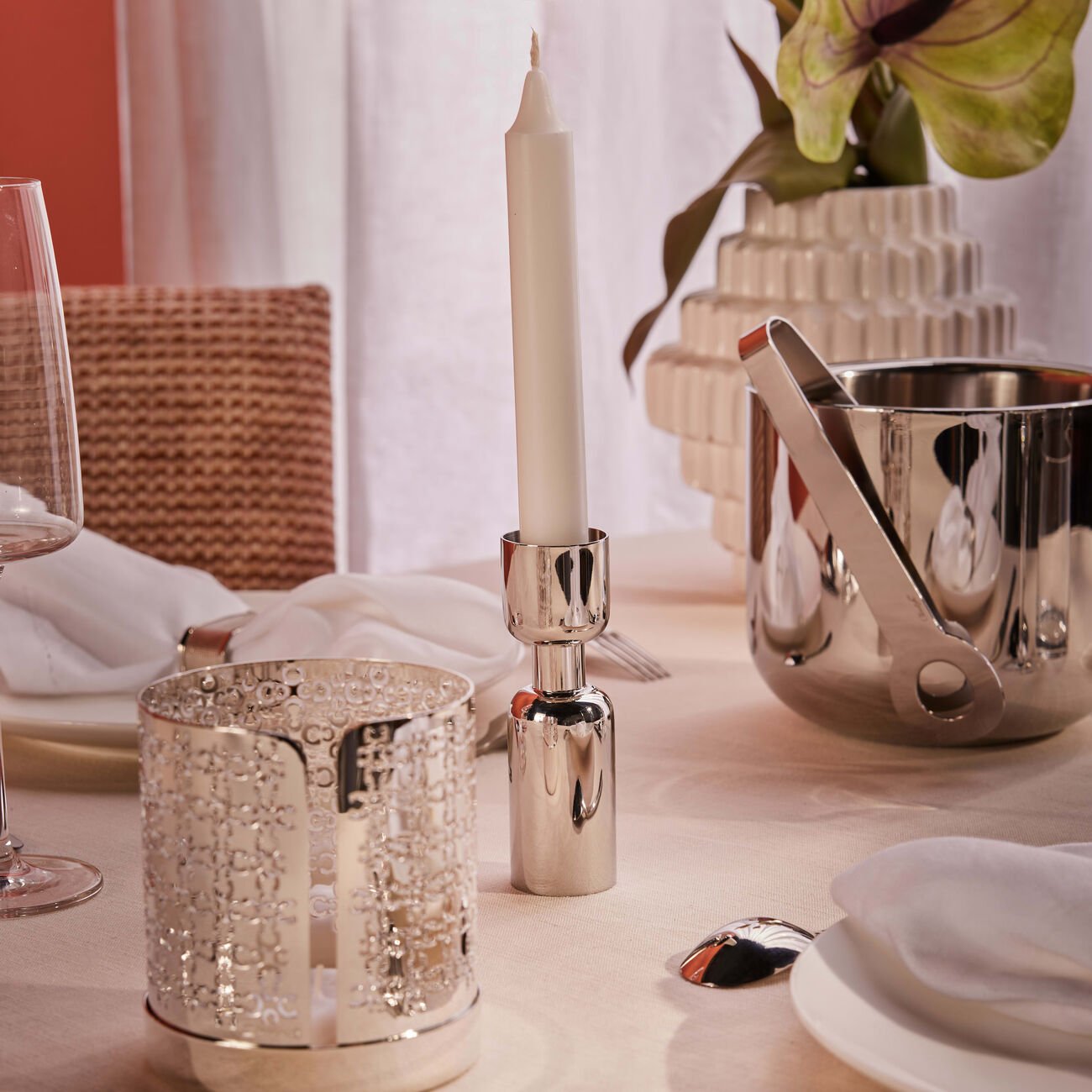 oh de christofle jigger stainless steel