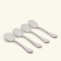 كريستوفل طقم آلبي من 4 ملاعق للآيس كريم مطلية بالفضة