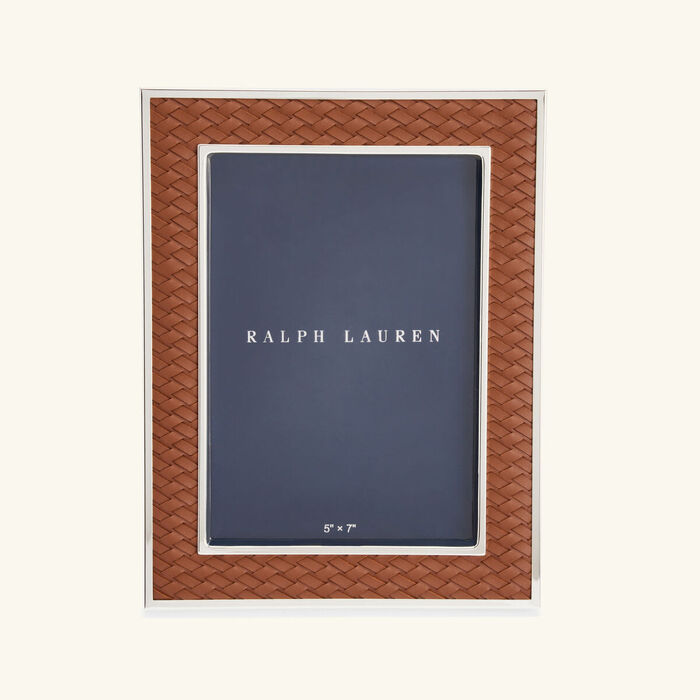 ralph lauren home brockton picture frame brown 17x22cm