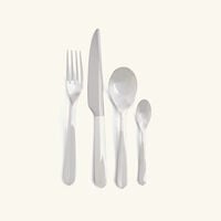 Infini Flatware Set 24 Pieces Silver Plated christofle infini flatware set 24 pieces silver plated