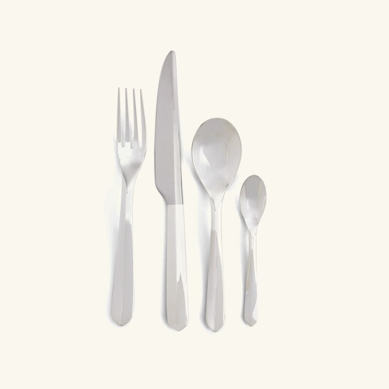 Infini Flatware Set 24 Pieces Silver Plated christofle infini flatware set 24 pieces silver plated