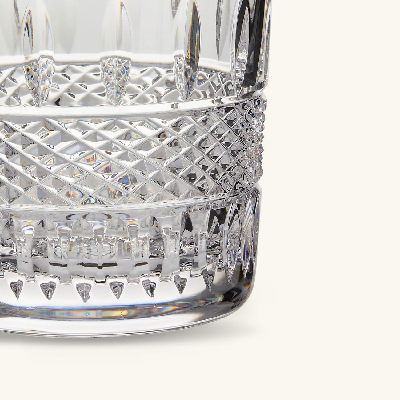 waterford mastercraft irish lace drinking glass clear set of 2