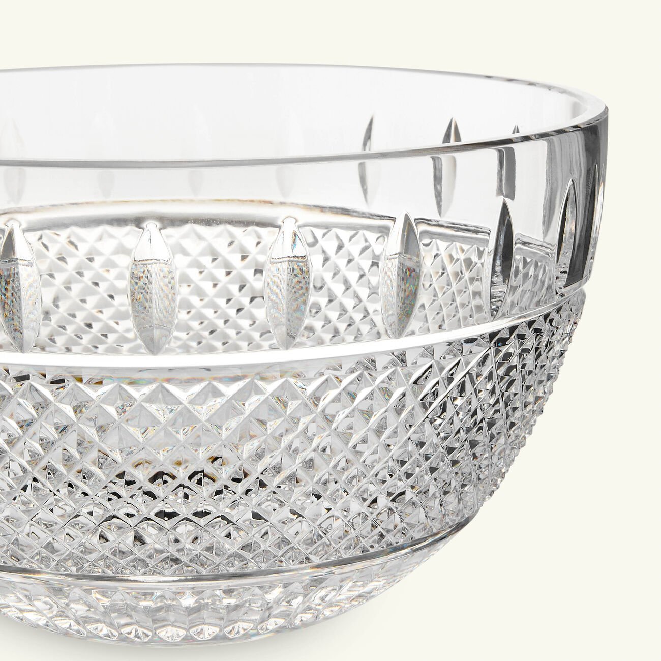 waterford mastercraft irish lace bowl clear 25cm