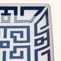 Labirinto Zaffiro Serving Tray Small Blue ginori 1735 labirinto zaffiro serving tray small blue