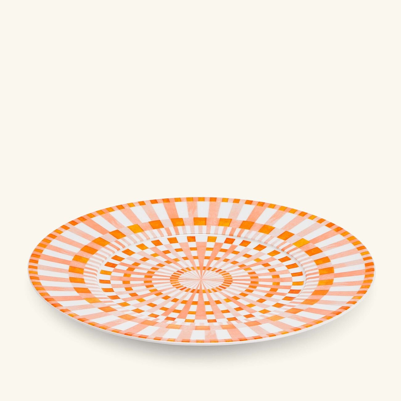 Terra Rosa Charger Plate Round Orange 29cm bernardaud terra rosa charger plate round orange 29cm