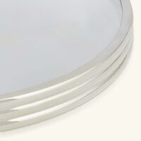 christofle k t coaster silver plated set of 2