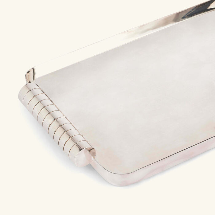 ralph lauren home montgomery oblong serving tray rectangular large silver plated