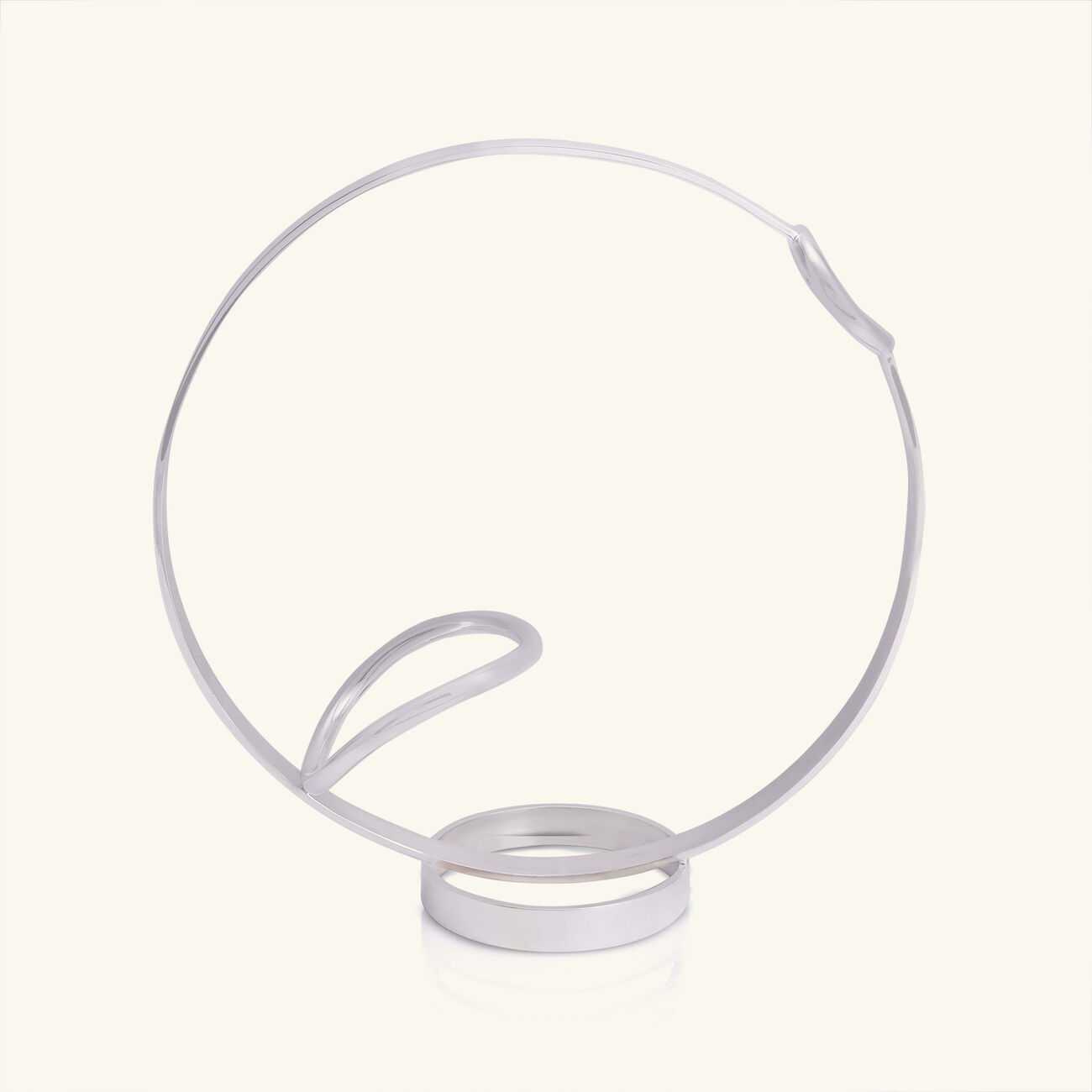 كريستوفل حلقة تقديم المشروب فيرتيجو باللون الفضي