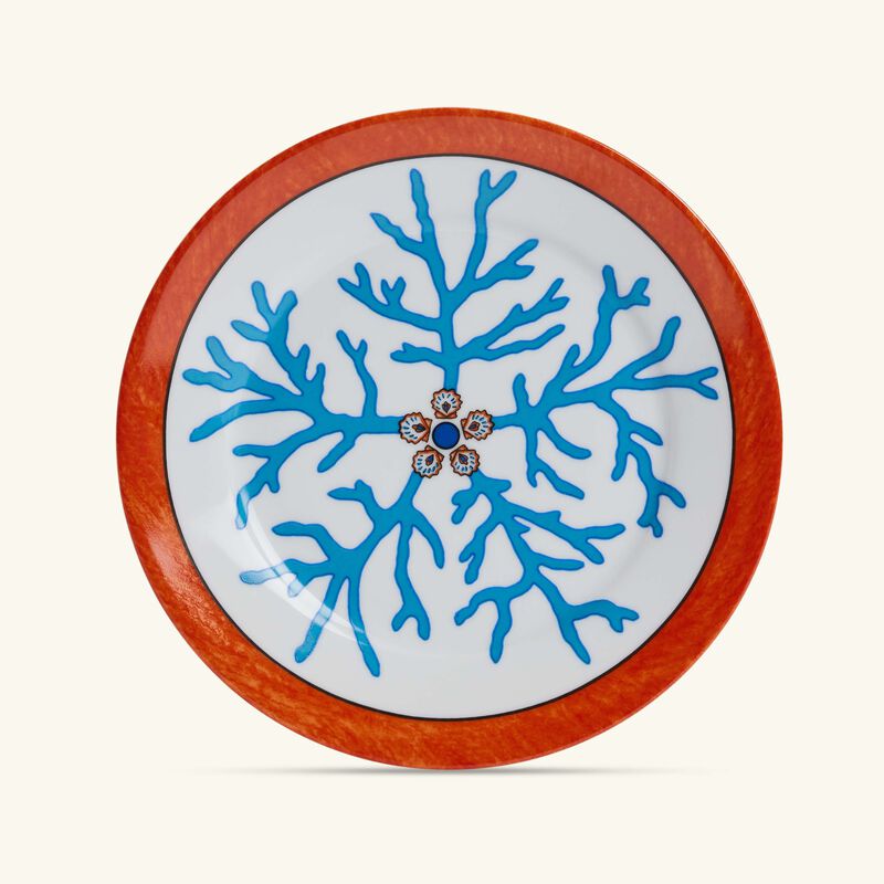 Lagon Dessert Plate Round Blue 21cm pinto paris lagon dessert plate round blue 21cm