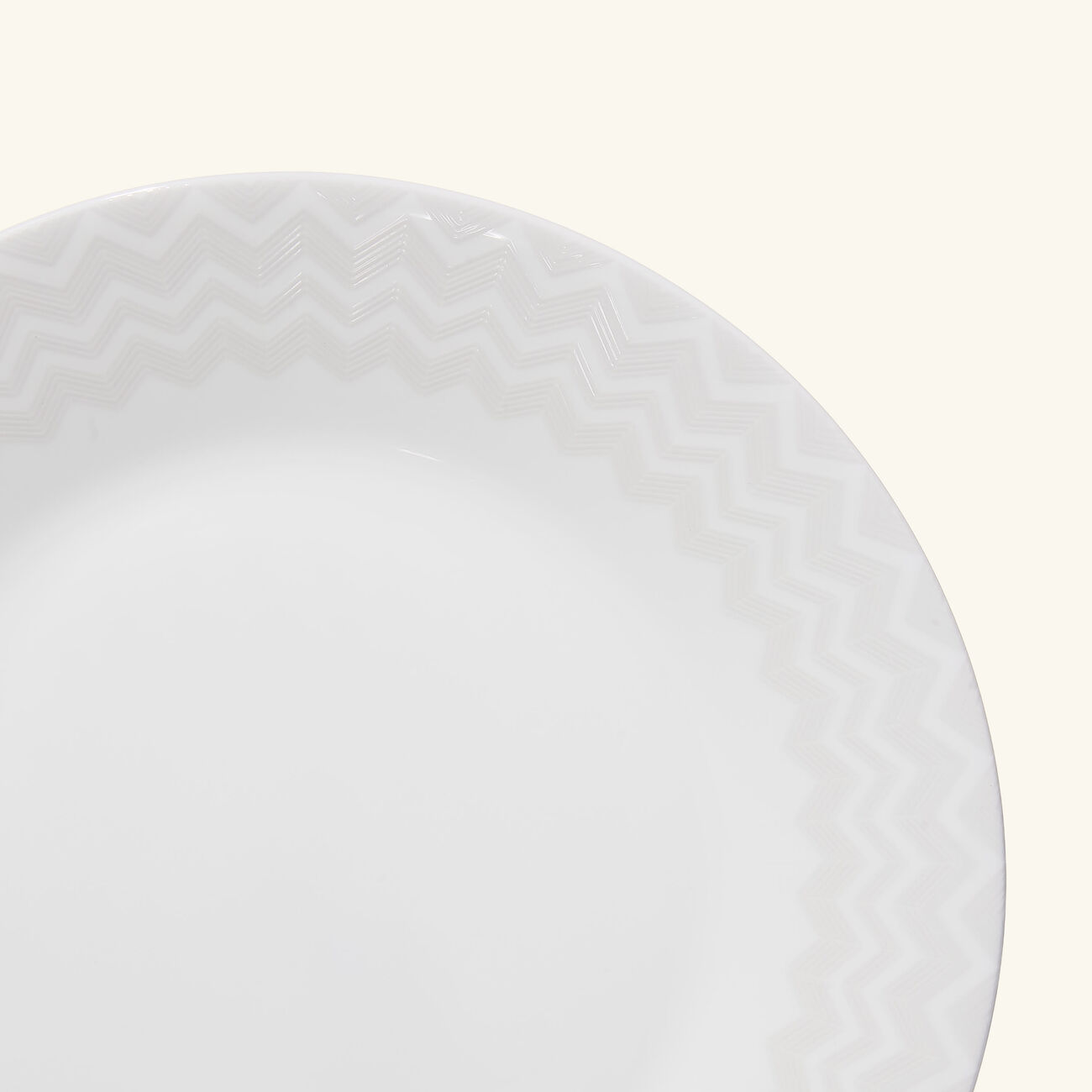 missoni home zig zag soup plate white 22 cm set of 2