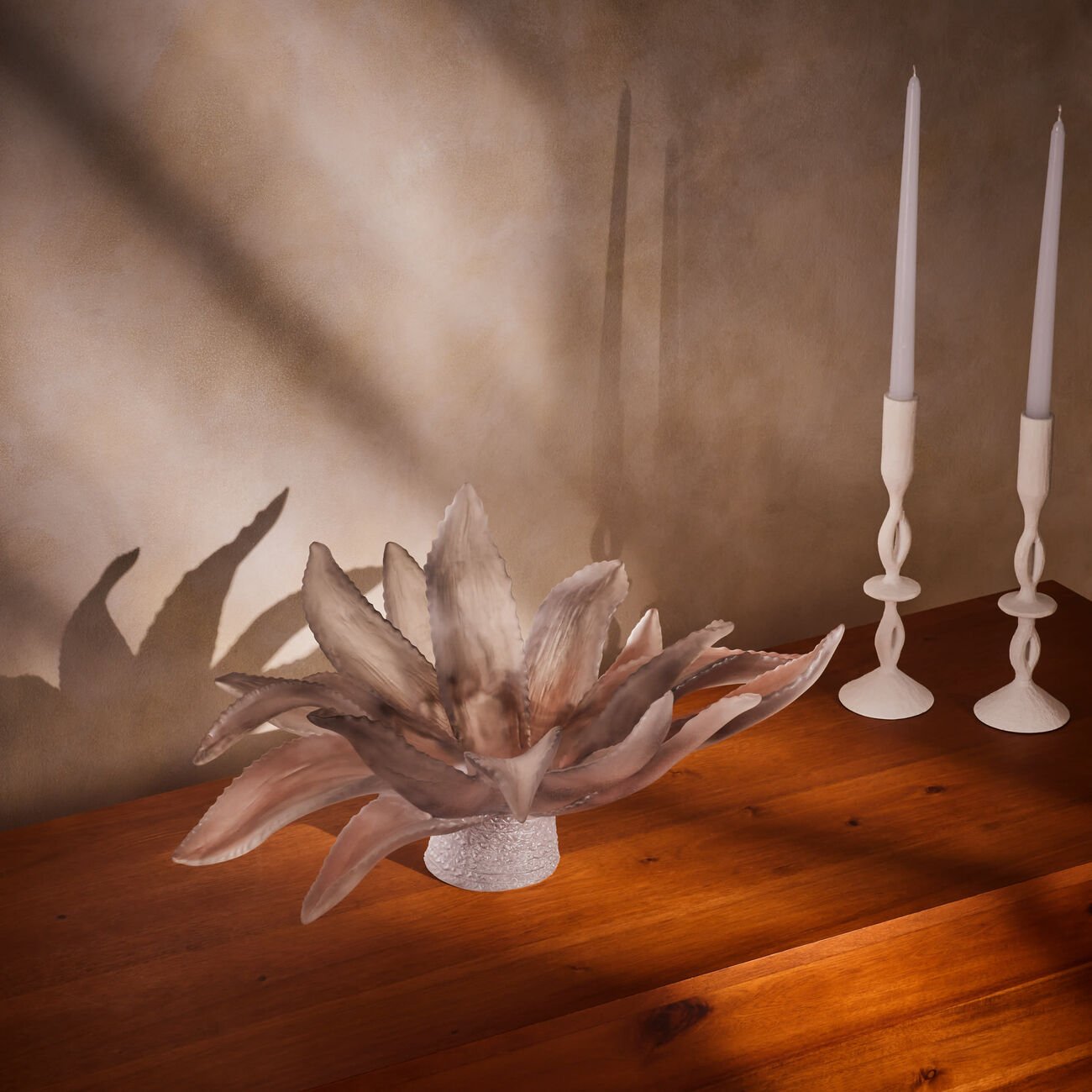 Cactus Centrepiece Grey daum cactus centrepiece grey