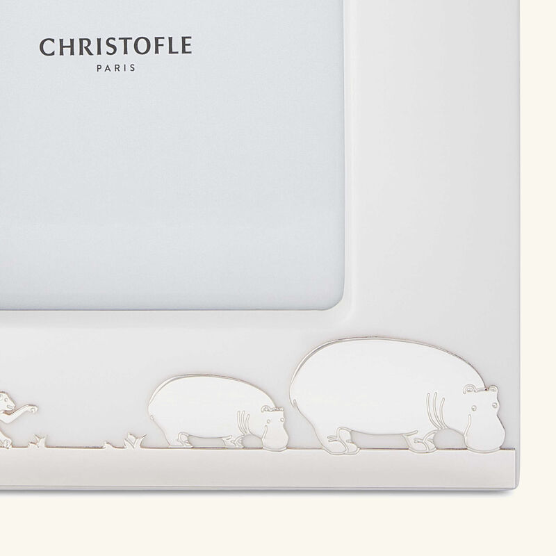 christofle savane picture frame silver plated 22x22cm