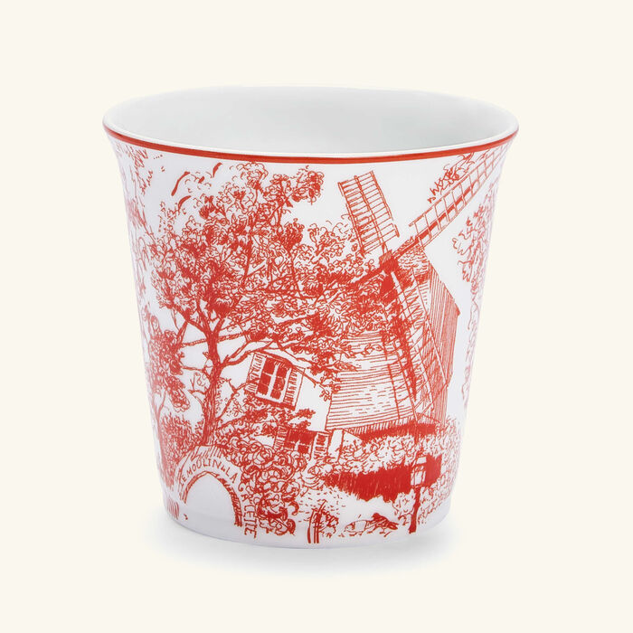 bernardaud tout paris tumbler with candle