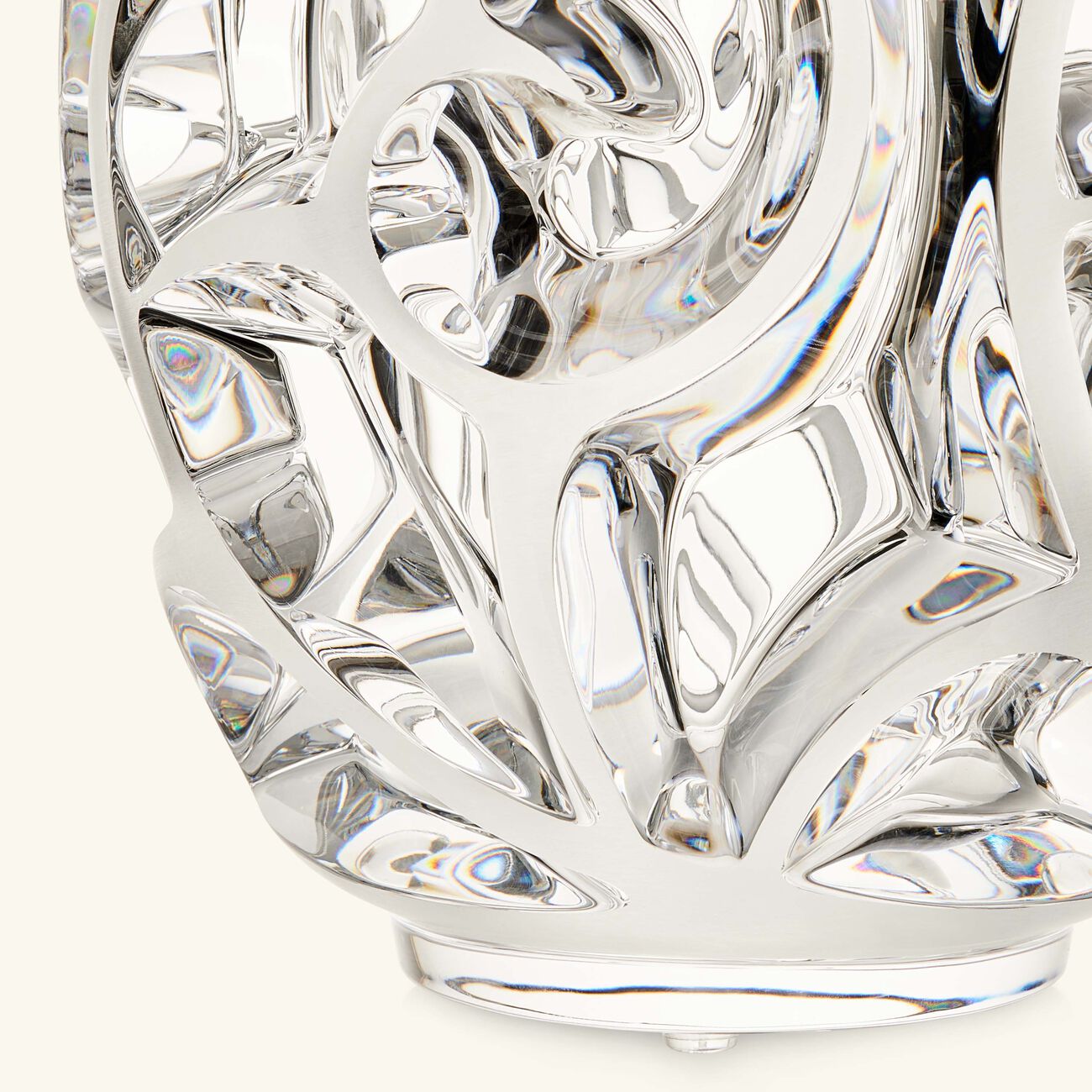 Tourbillons Vase Small Clear lalique tourbillons vase small clear