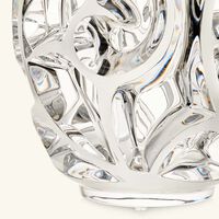 Tourbillons Vase Small Clear lalique tourbillons vase small clear