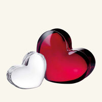 Zinzin Heart Figurine Mini Clear baccarat zinzin heart figurine mini clear