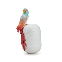 Macaw Bird Vase, small