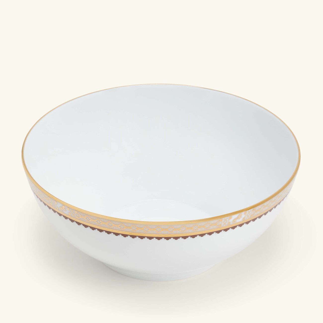 هافيلاند وعاء السلطة كافالييه رويال باللون الذهبي 10 سم