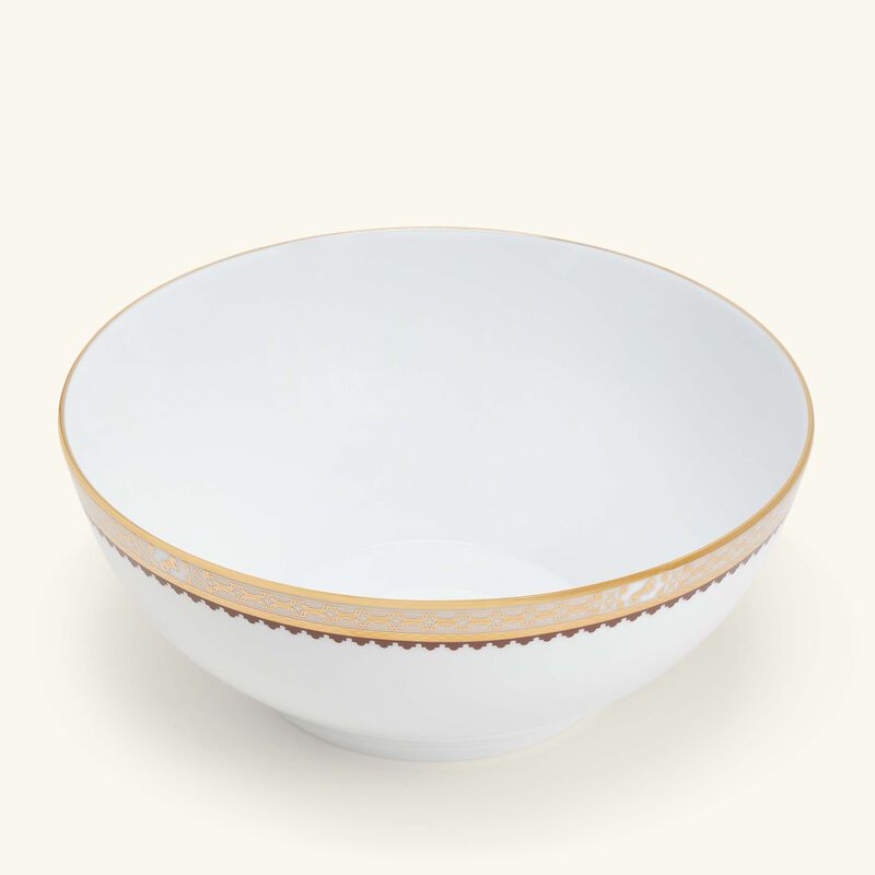 هافيلاند وعاء السلطة كافالييه رويال باللون الذهبي 10 سم