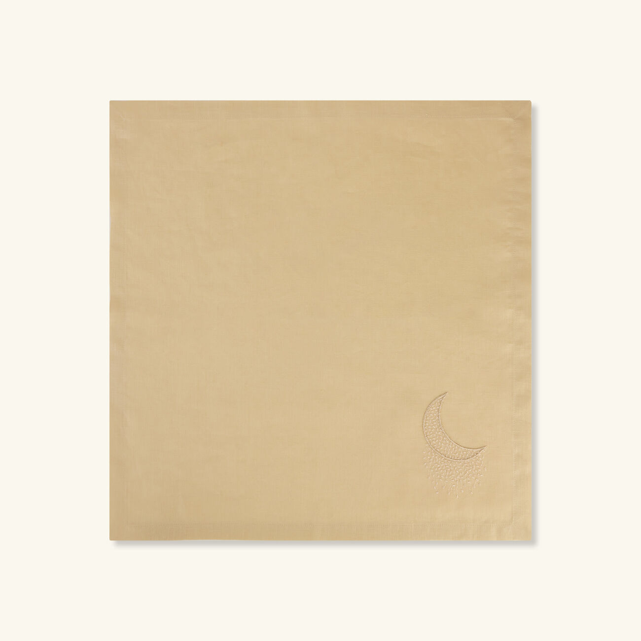 catherine denoual fairy moon napkin beige