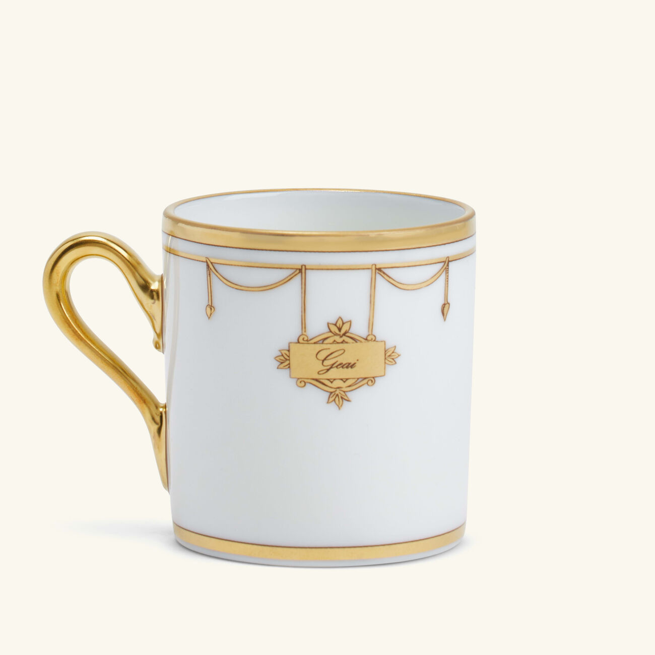 Volière Geai Coffee Cup Gold ginori 1735 voli re geai coffee cup gold