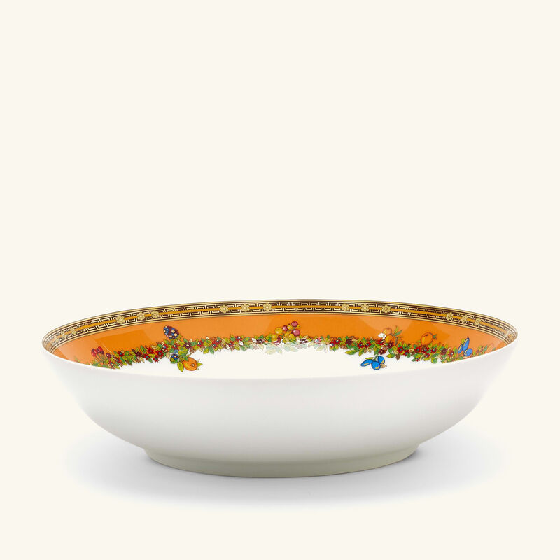 le jardin de versace soup plate white 21cm