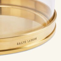 Modern Hurricane Candle Holder Medium Gold ralph lauren home modern hurricane candle holder medium gold