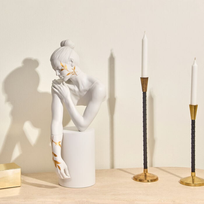 Reflection Of Nature - Her Sculpture Large White lladro reflection of nature her sculpture large white