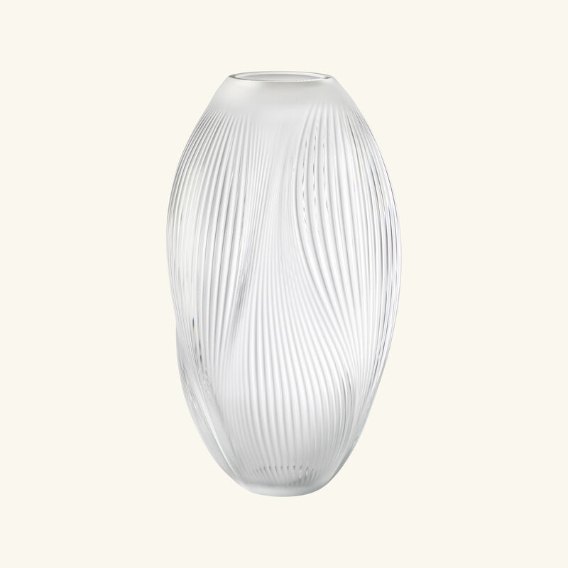 lalique alize vase extra large clear