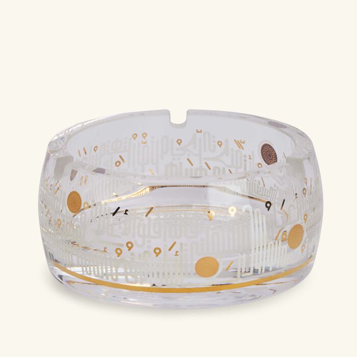 dimlaj hayat ashtray round clear