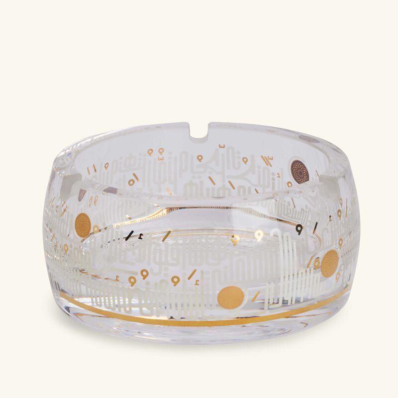 dimlaj hayat ashtray round clear