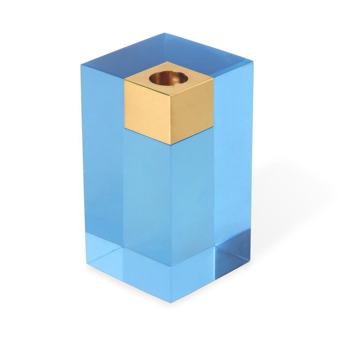 Monte Carlo Candle Holder Blue jonathan adler monte carlo candle holder blue