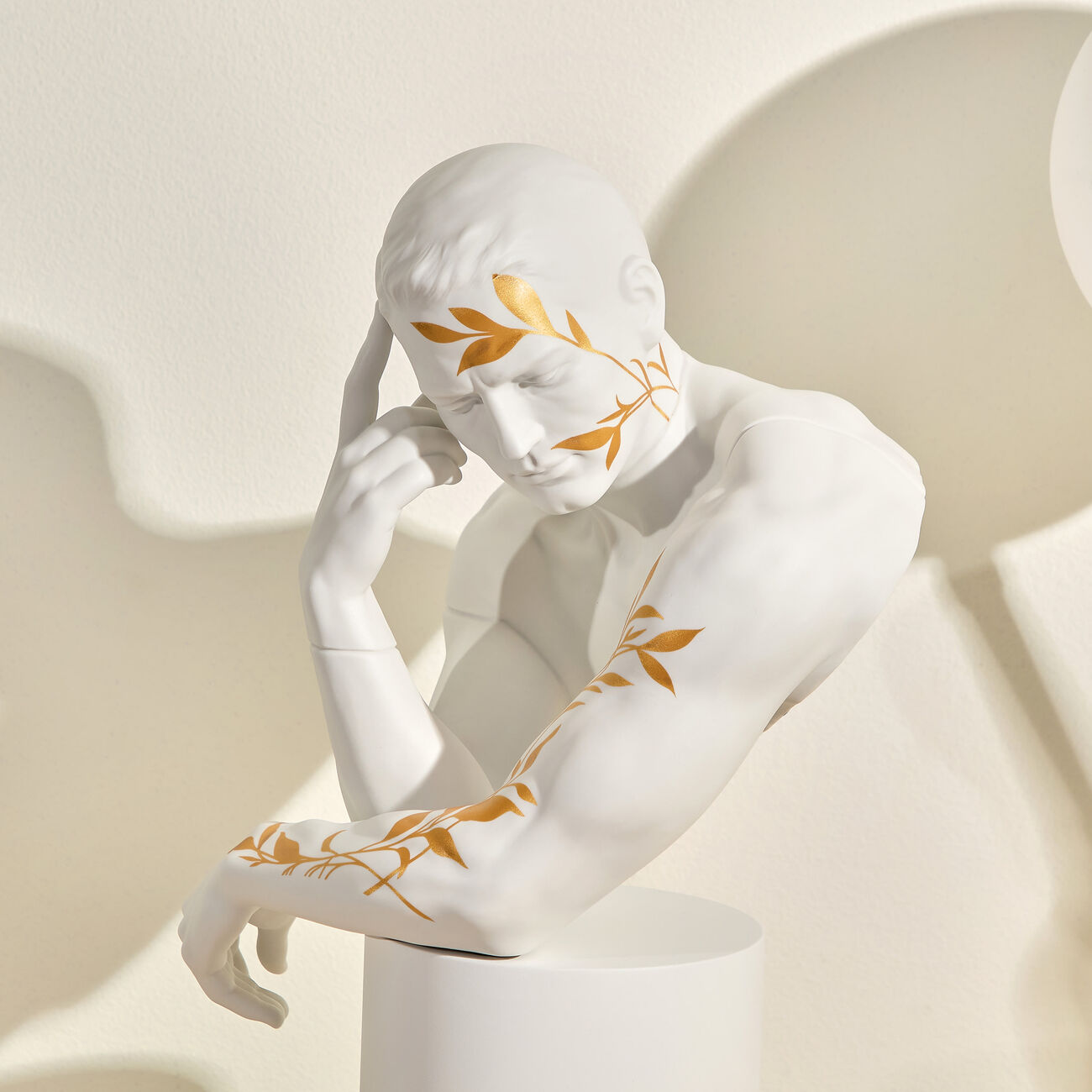 Reflection Of Nature - Him Sculpture Large White lladro reflection of nature him sculpture large white
