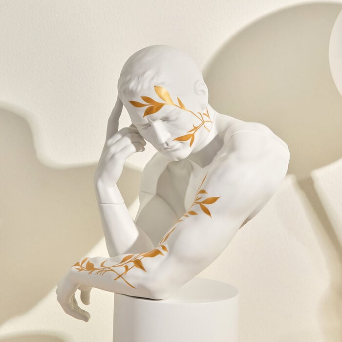Reflection Of Nature - Him Sculpture Large White lladro reflection of nature him sculpture large white