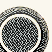 versace la greca signature bread   butter plate round 16cm