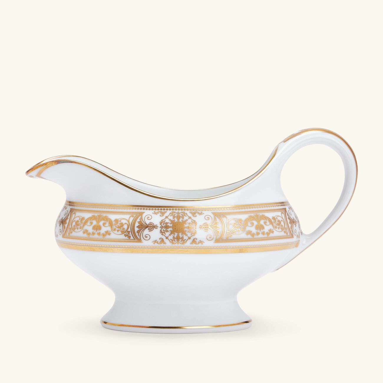 Aux Rois Gravy Boat Gold bernardaud aux rois gravy boat gold