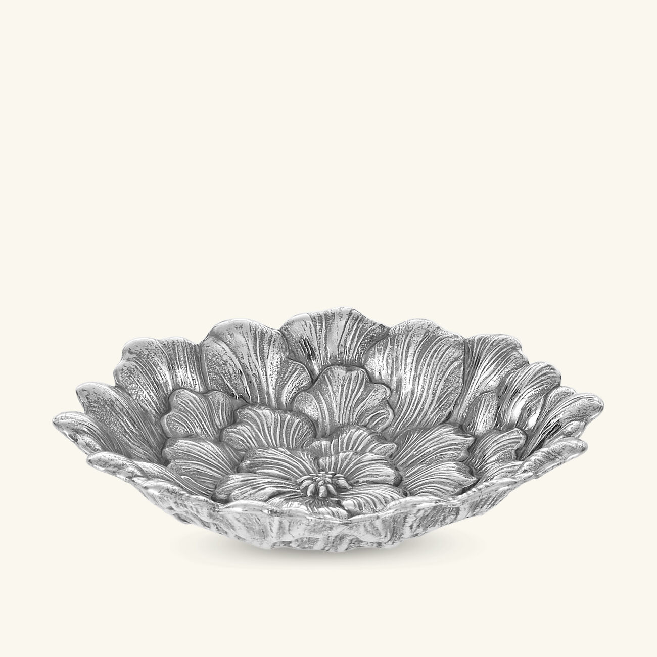 buccellati gardenia flower bowl small silver