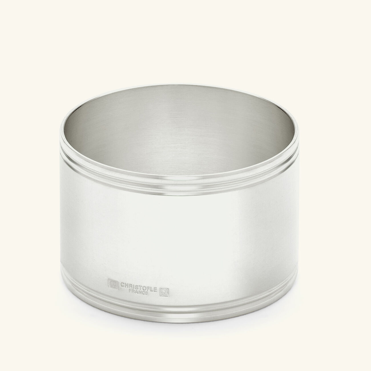 كريستوفل حلقة المناديل كلوني باللون الفضي