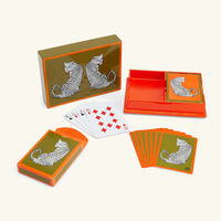 jonathan adler leopard lacquer card set