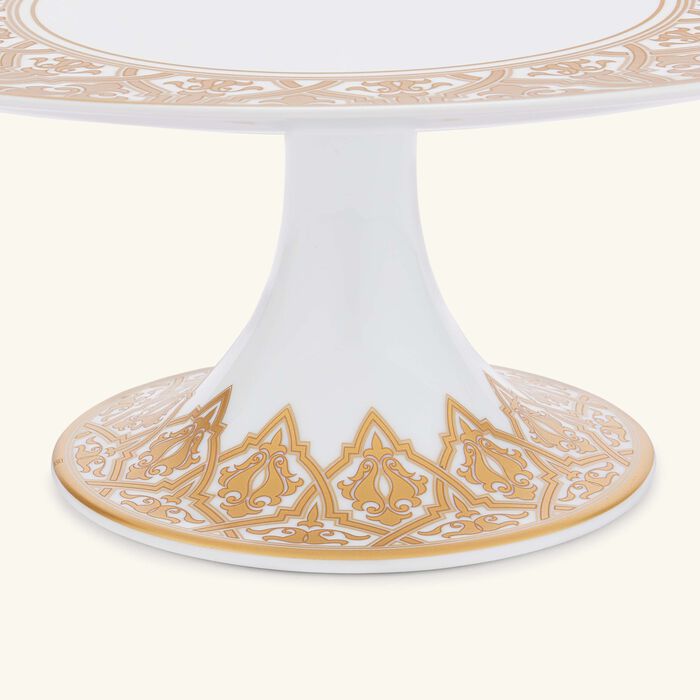 bernardaud venise cake stand gold
