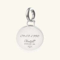 Chri-Chri Ondulations Medal Sterling Silver christofle chri chri ondulations medal sterling silver