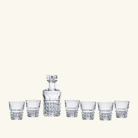 baccarat louxor bar set clear