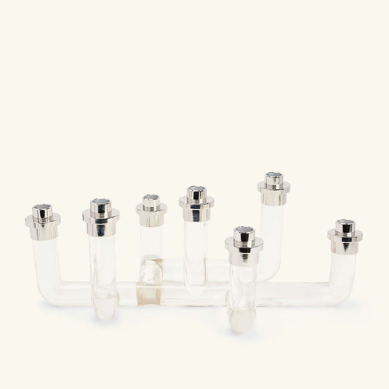 jonathan adler pompidou candelabra clear