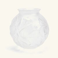 Hirondelles Vase Small Clear lalique hirondelles vase small clear