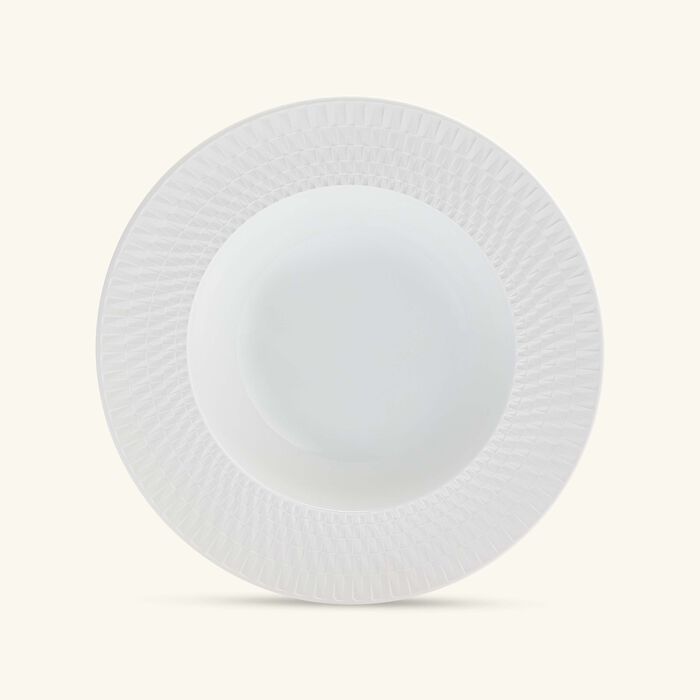 Twist Soup Bowl Round White 23cm bernardaud twist soup bowl round white 23cm