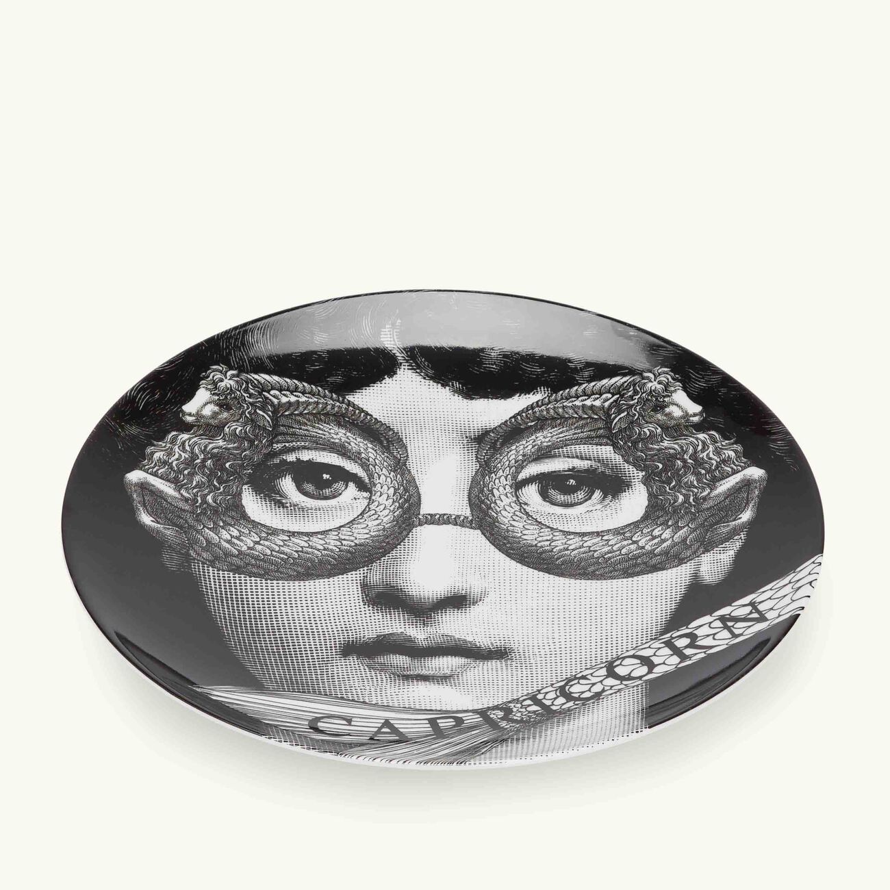 Tema e Variazioni no.357 Capricorn Wall Plate fornasetti tema e variazioni no 357 capricorn wall plate