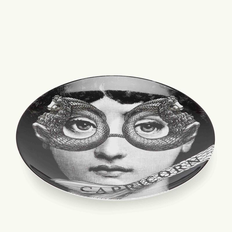 Tema e Variazioni no.357 Capricorn Wall Plate fornasetti tema e variazioni no 357 capricorn wall plate