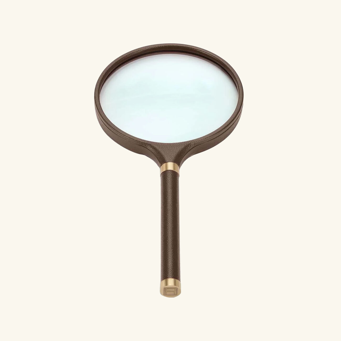 Pebble Archival Magnifying Glass Brown assouline pebble archival magnifying glass brown